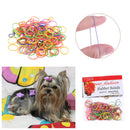 Durable Cat Puppy Elastic Stretchy Dog Headband Pet Rubber Band No Stick Hair