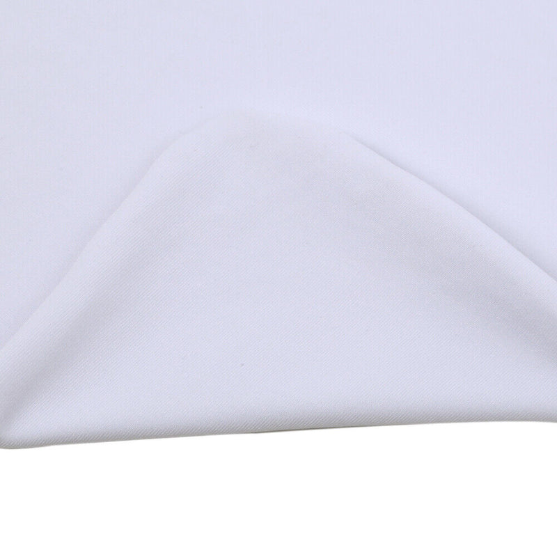 Pure Elastic Chair Covering,Hotel And Office Conjoined Covering White