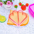 Lunch DIY Sandwiches Cutter Mould Food Cutting Die Bread Biscuits Mold(Love