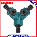 Garden Pants Pipe Splitter Plastic Water Tap 3 Way Connector Irrigation Tool