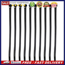 10x Empty Flood Control Drawstring Bags Strap Heavy Duty Sack Bags Fasten B