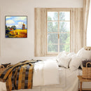 Field Windmill Frameless DIY Oil Paint by Numbers Hand Painted Art Craft