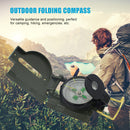 Hiking Boating Survival Handheld Compass with Lanyard Camping Equipment