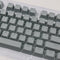 104pcs Universal Mechanical Keyboard Keycaps PC Bakclit Key Cap Set (Gray)