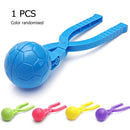 Plastic Snowball Fight Clip Soccer Kids Outdoor Sports Sand Snow Ball Mold