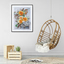 Diamond Painting quilling paper flower Partial Special Drill Kit