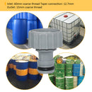 IBC Coarse Thread Connector, 1/2 inch Water Tank Tap Adapter, Faucet Pants Valve