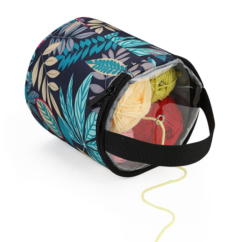 DIY Knitting Kit Storage Bag Sewing Crochet Organizer Woolen Yarn Holder Bag