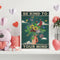 Oil Paint By Numbers Butterfly Flower Frameless Picture Craft Kit for Bedroom