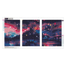 Night Ship 5D DIY Full Drill 3 Pictures Diamond Painting Embroidery Set