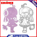 AMAZING DEAL Scrapbooking Punching Stencils, Girls, Crafting, Album,