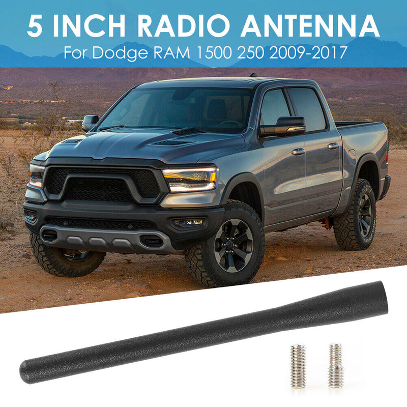 125mm Short Roof Radio Aerial Antenna Mast for Dodge RAM 1500 2500 2009-2017