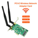 Wireless Bluetooth-Compatible Mini PCI Express to PCIe Adapter Card with Antenna