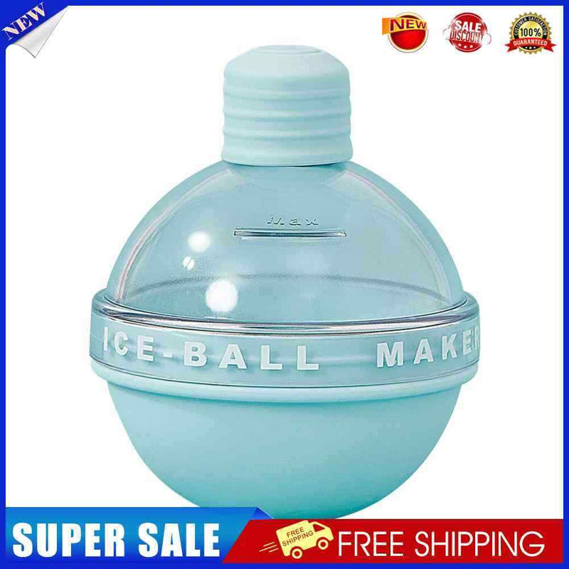 Ice Ball Maker - Light Bulb Ice Cube with Lids Molds for Whiskey*2