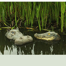 Decoration Garden Decor Simulation Crocodile Head Floating Pool Statue Pond Art