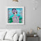 5D DIY Diamond Painted Kimono girl Partial Special Rhinestone Set