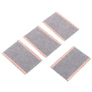 4pcs 5V USB Portable Mouse Pad Warmer Plate Winter Heating Moisture-Proof Pad