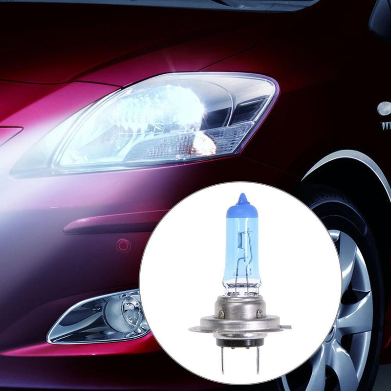 1Pcs H7 55W 6000K Ultra White Car Headlights Halogen Lamp Replacement Lamp Car