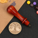 Wax Seal Stamp, Brass Head 30mm for Envelope Wedding, Gift Packing, Tree of