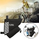 Bike Bicycle Bag Front Tube Frame Handlebar Cycling Triangle Pouch (Black) Newly