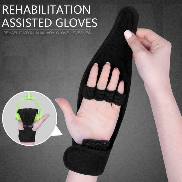 Anti-Spasticity Finger Rehabilitation Auxiliary Gloves Splint Hands Finger R2O2