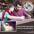 Educational Assembling Toys 1000pcs DIY Light Giant Cat Puzzle for Kids Adu