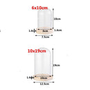 Bottle Terrarium Glass cloche Wooden base Dust Cover Flower Storage box