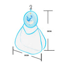 Baby Cartoon Bath Water Toys Hanging Net Ocean Balls Storage Bag (Whale)