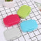 10pcs 3 Grids Portable Pill Box Medicine Storage Case Container(Rose)