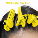 2pcs Plastic Fluffy Hair Making Clips DIY Hair Styling Hairdressing Curly Curler