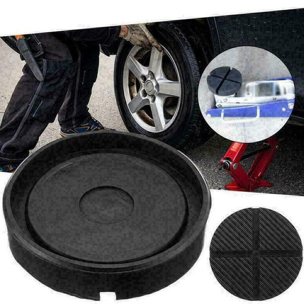 Car Cross Slotted Frame Rail Floor Jack Disk Pad Adapter For Pinch P1V8 U8T0