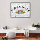 Handmade Letter Friend 5D DIY Full Round Drill Drawing Kit Diamond Painting