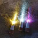 4pcs USB Rechargeable Bottle Cork Stopper Cap Lamp (Colorful Slow Flash)