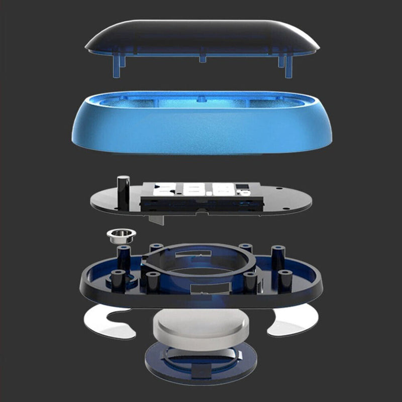 LED Digital Aquarium Thermometer Touch Screen Temperature Sensor for Turtle