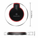 Note Black/White USB Cable Wireless Charger Pad Universal Qi-Certified Charging