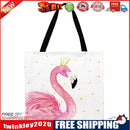 Flamingo Printed Shoulder Shopping Bag Casual Large Tote Handbag 40*40CM