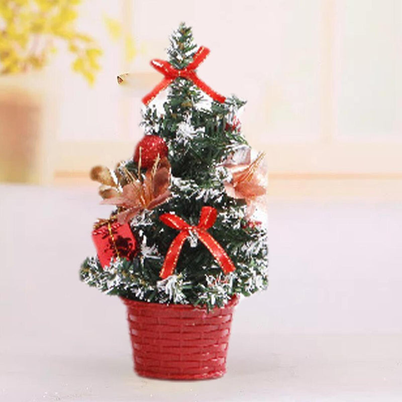 Mini Christmas Tree Xmas Craft Decor Ornament Gift Home Decoration.
