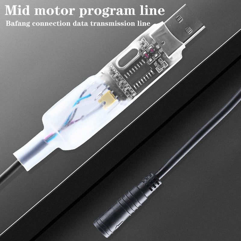 USB Programming Cable For BAFANG Mid Drive BBS BBSHD Motor  E-bike Wiring 5 Pin\