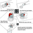 10pcs 10L Aluminum Foil BIB Bag-In-Box W/Butterfly Pouch Wine Champagne Tap L9I9