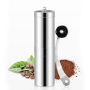 Coffee Bean Mill Adjustable Knob Setting Stainless Steel Manual Coffee Grinder