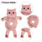 Elastic Hair Accessories Animal Hair Ties Plush HairBands Headband HairHoop