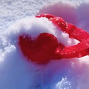 Love Shaped Snowball Maker Clip Children Winter Plastic Snow Sand Mold Tool