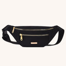 Oxford Cloth Shoulder Messenger Chest Bag Casual Solid Color Purses Coin Hold