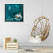 5D Diamond Painting Kit Swan Lake Full Round Drill Rhinestone DIY Wall Arts