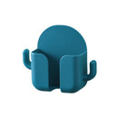 Wall Mounted Organizer Storage Box Hooks Phone Remote Control (Dark Blue) Newly
