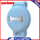 Pet Dog Necklace Tracker Cover Anti-Lost for Airtag Protective Case (Blue)