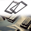 Flat Bottom Humbucker Pickup Mounting Frame for Electric Guitar (Black) Newly