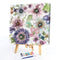 Ink Flower Oil Paint By Numbers Kit DIY Acrylic Painting Wall Art Picture C