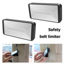 2pcs Seat Belt Holder Lock Universal Safety Belt Clamp Auto Interior Accessor