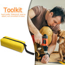 Tool Bag Portable Waterproof Electrician Kit Repair Tool Organizer (Yellow)